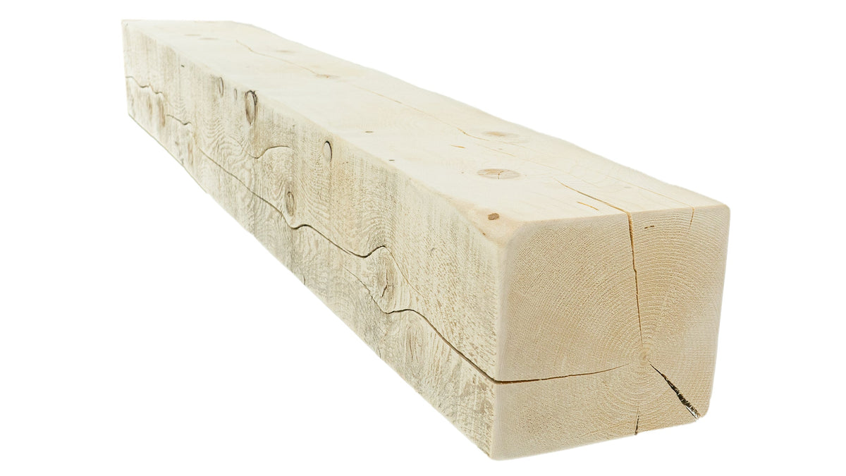 Reclaimed Wood Fireplace Mantel - Dakota Timber Co - Fireplace Mantels