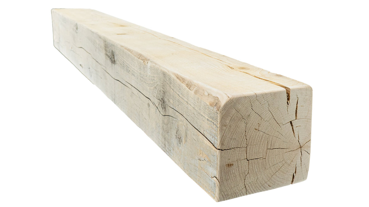 Reclaimed Wood Fireplace Mantel - Dakota Timber Co - Fireplace Mantels
