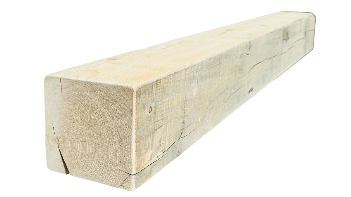 Reclaimed Wood Fireplace Mantel - Dakota Timber Co - Fireplace Mantels