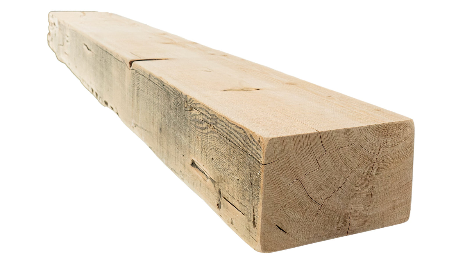 Reclaimed Wood Fireplace Mantel - Dakota Timber Co - Fireplace Mantels