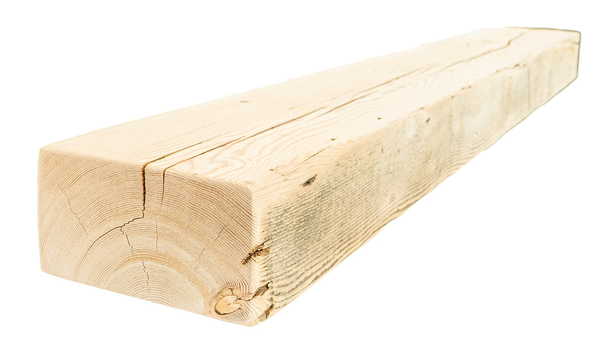 Reclaimed Wood Fireplace Mantel - Dakota Timber Co - Fireplace Mantels