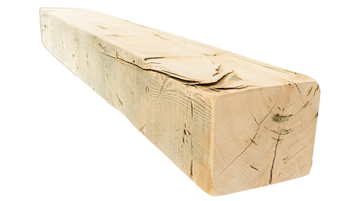 Reclaimed Wood Fireplace Mantel - Dakota Timber Co - Fireplace Mantels