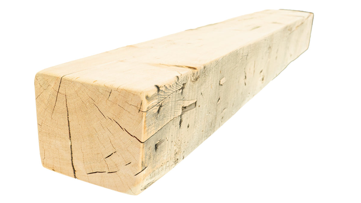 Reclaimed Wood Fireplace Mantel - Dakota Timber Co - Fireplace Mantels