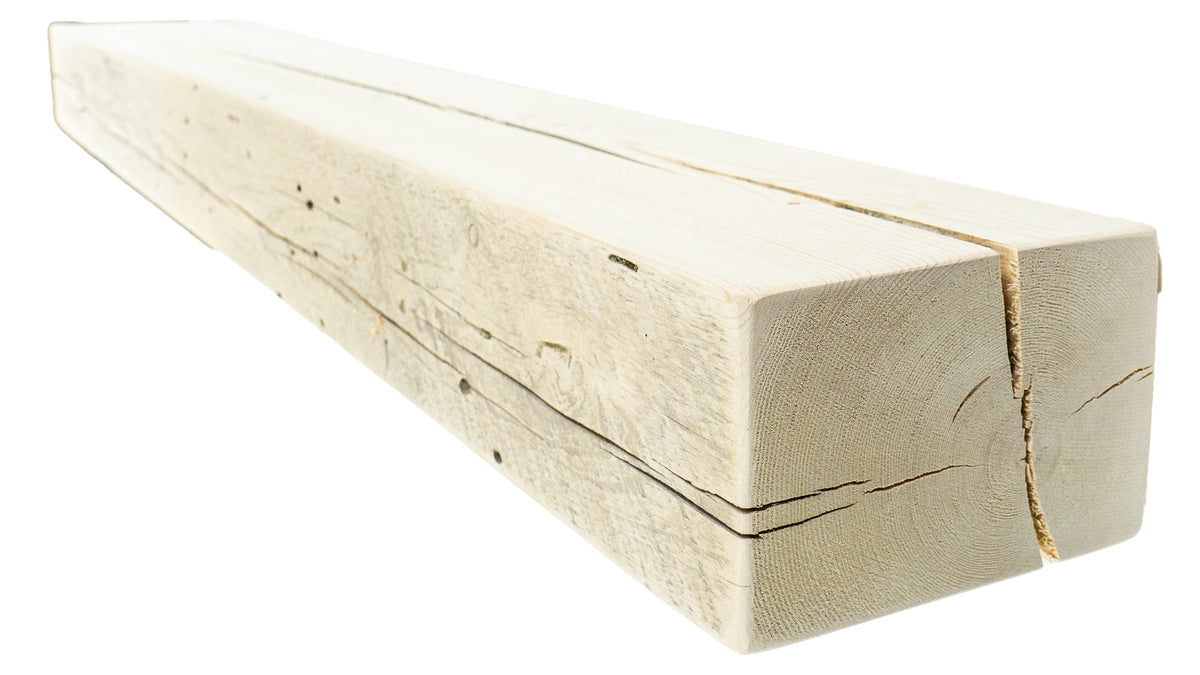 Reclaimed Wood Fireplace Mantel - Dakota Timber Co - Fireplace Mantels