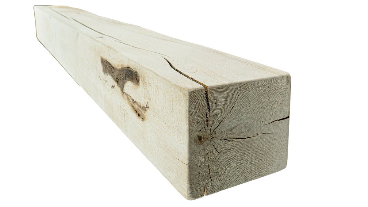 Reclaimed Wood Fireplace Mantel - Dakota Timber Co - Fireplace Mantels