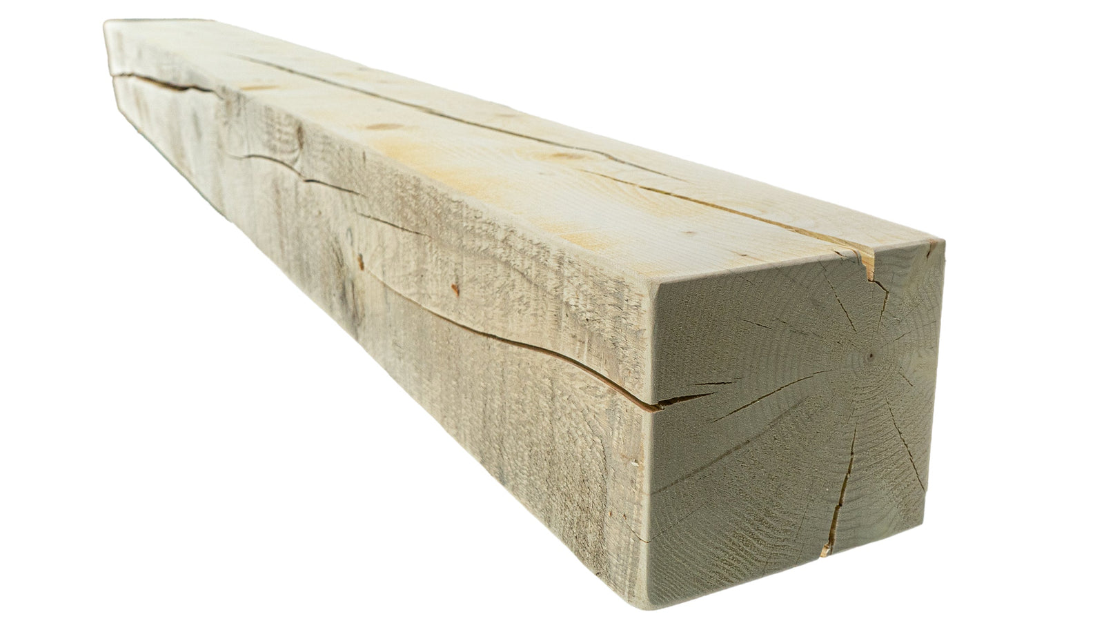 Reclaimed Wood Fireplace Mantel - Dakota Timber Co - Fireplace Mantels