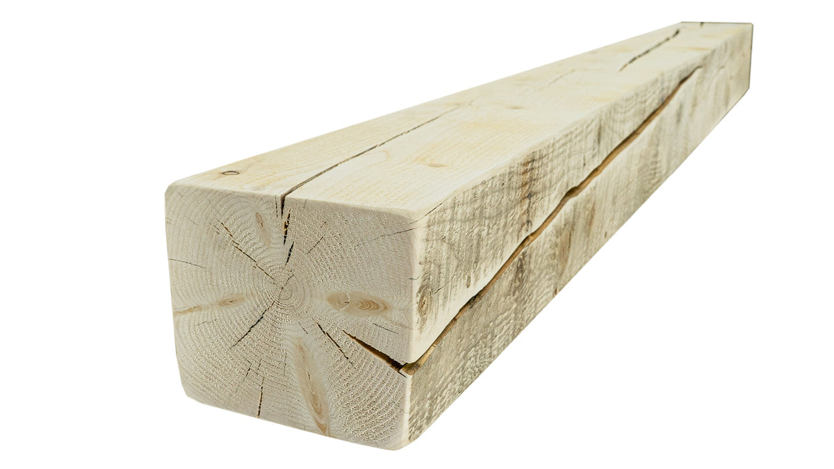 Reclaimed Wood Fireplace Mantel - Dakota Timber Co - Fireplace Mantels