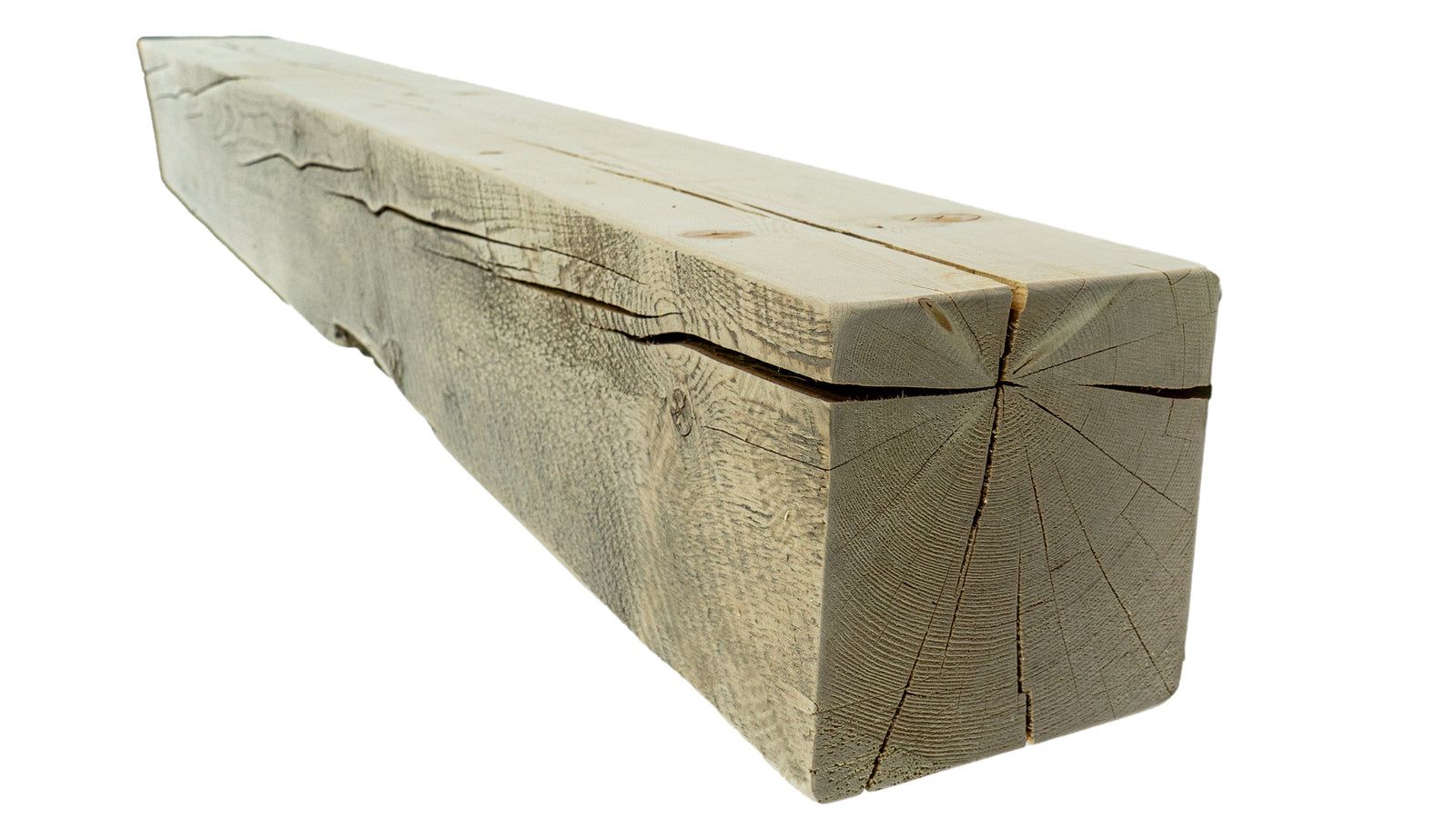 Reclaimed Wood Fireplace Mantel - Dakota Timber Co - Fireplace Mantels