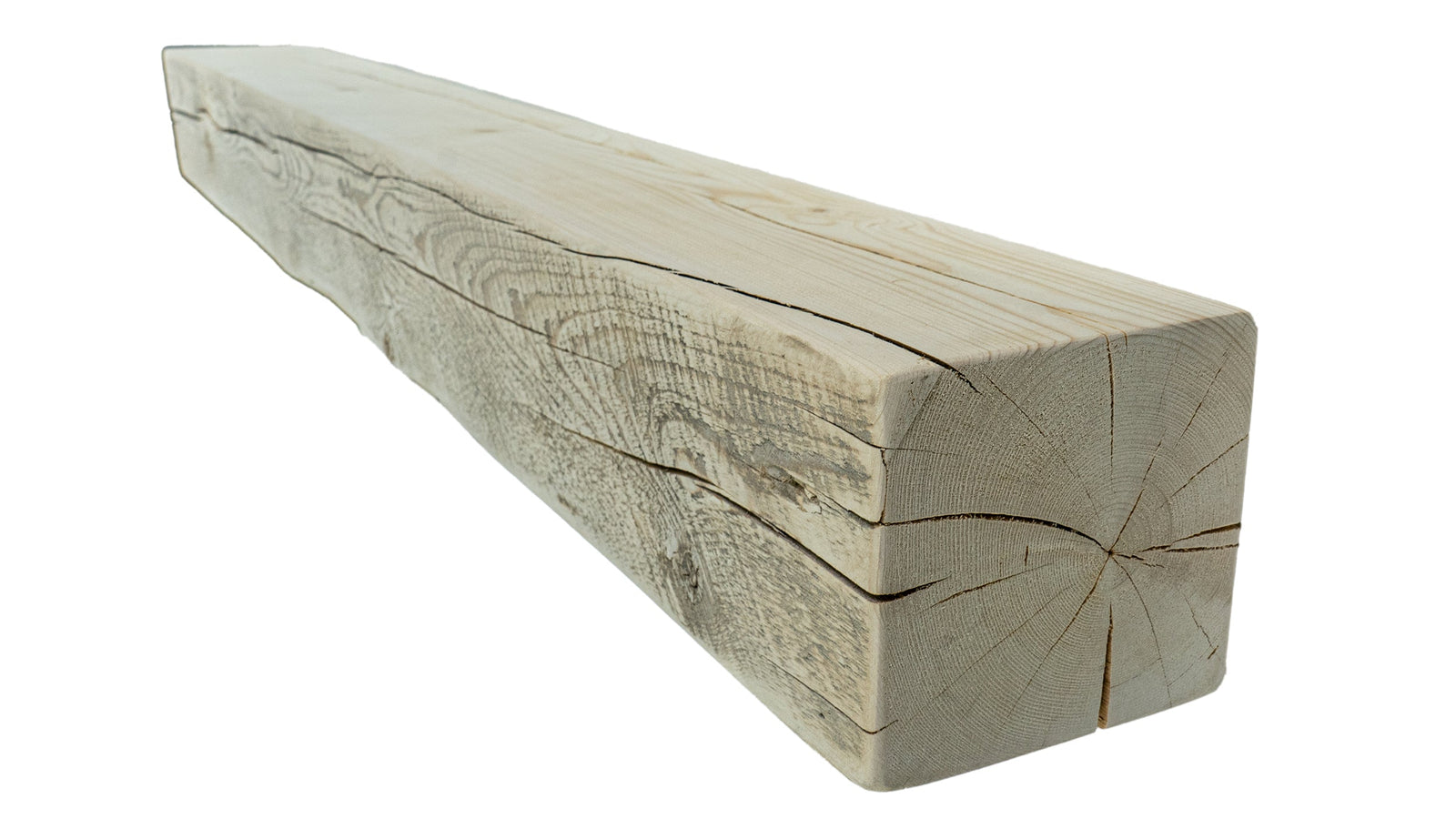 Reclaimed Wood Fireplace Mantel - Dakota Timber Co - Fireplace Mantels