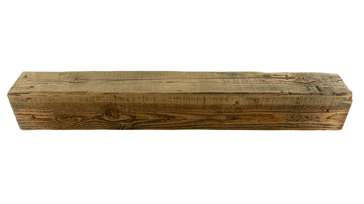 Reclaimed Wood Fireplace Mantel - Dakota Timber Co - Fireplace Mantels