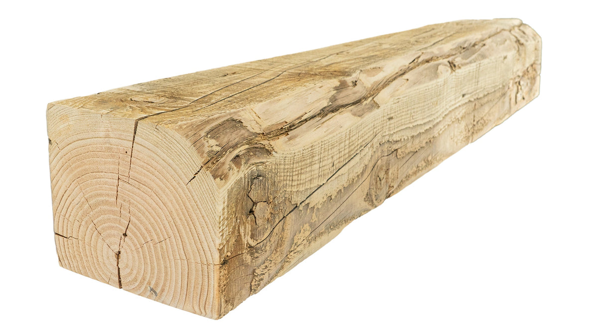 Reclaimed Wood Fireplace Mantel - Dakota Timber Co - Fireplace Mantels