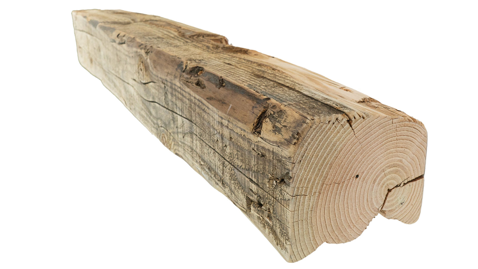 Reclaimed Wood Fireplace Mantel - Dakota Timber Co - Fireplace Mantels