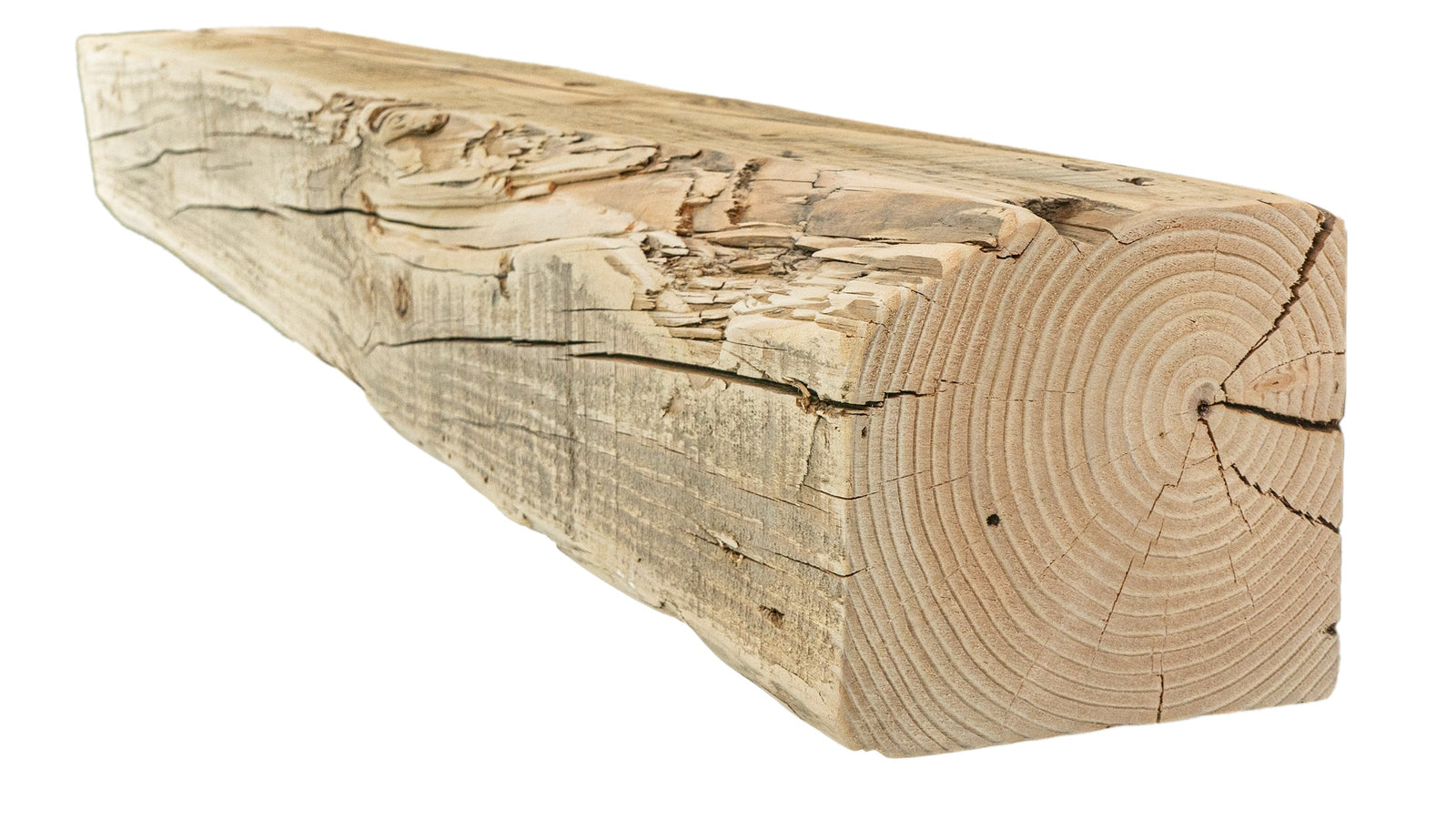 Reclaimed Wood Fireplace Mantel - Dakota Timber Co - Fireplace Mantels