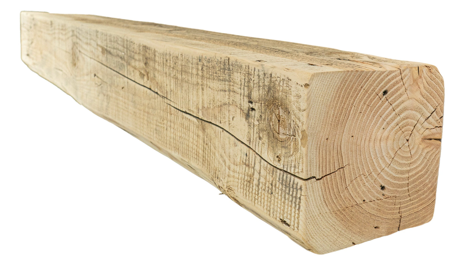 Reclaimed Wood Fireplace Mantel - Dakota Timber Co - Fireplace Mantels