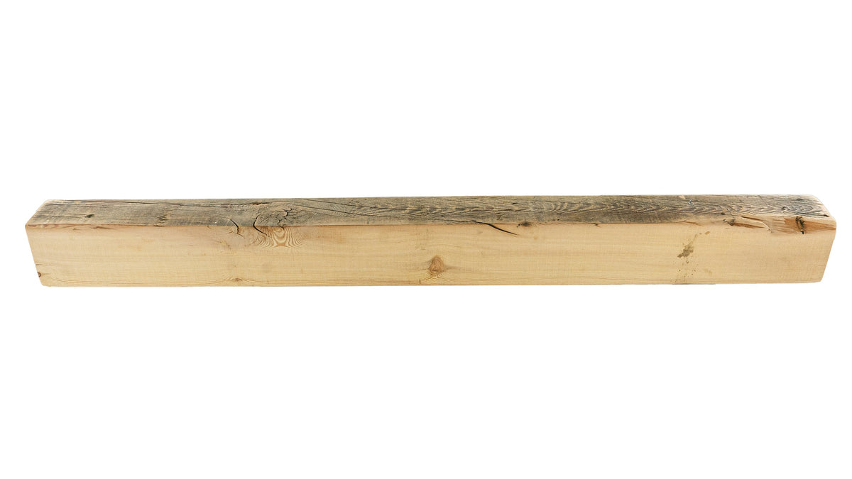 Reclaimed Wood Fireplace Mantel - Dakota Timber Co - Fireplace Mantels