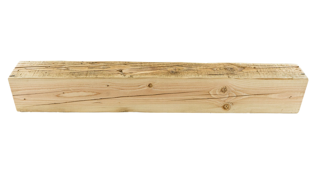 Reclaimed Wood Fireplace Mantel - Dakota Timber Co - Fireplace Mantels