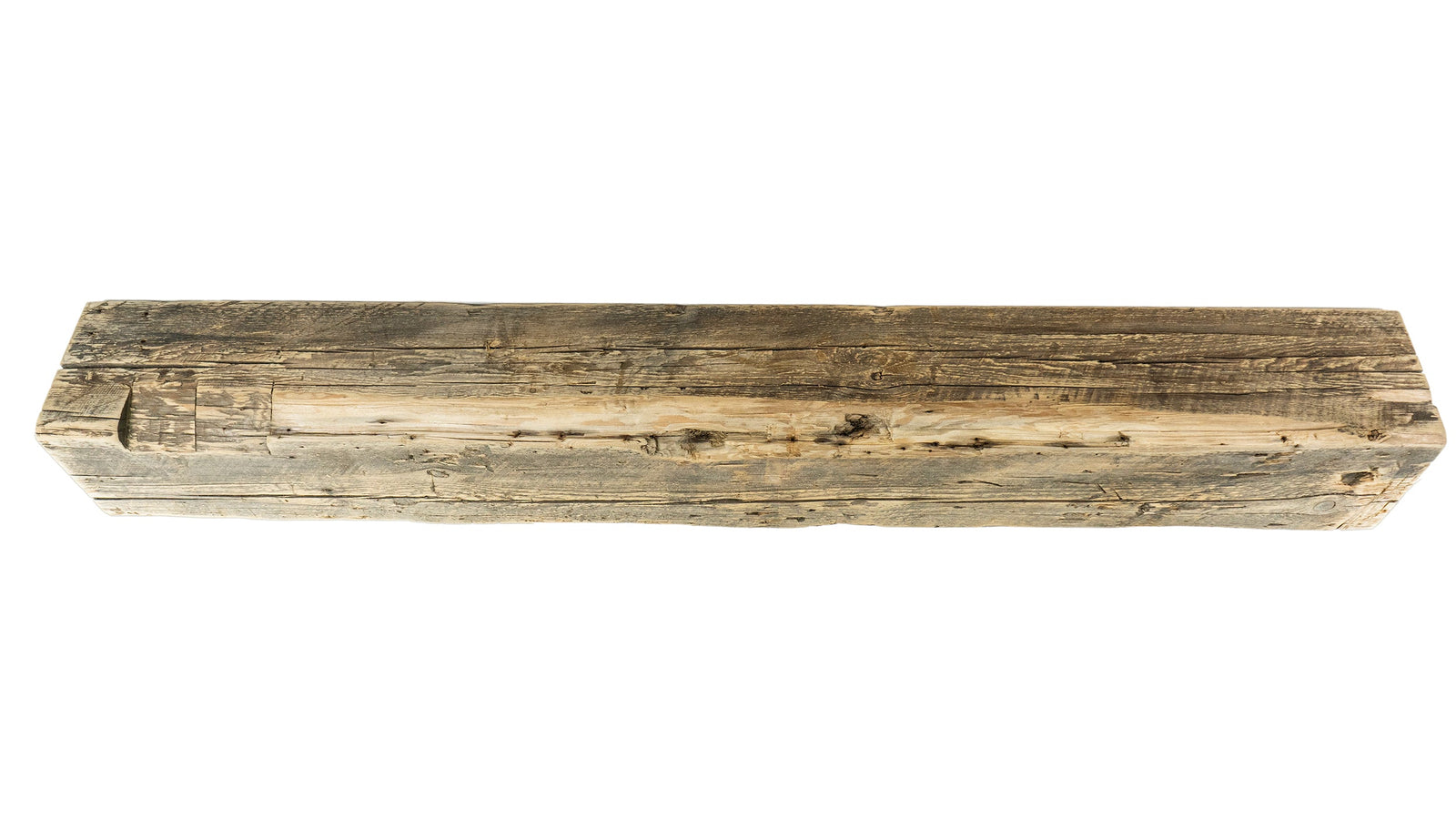 Reclaimed Wood Fireplace Mantel - Dakota Timber Co - Fireplace Mantels