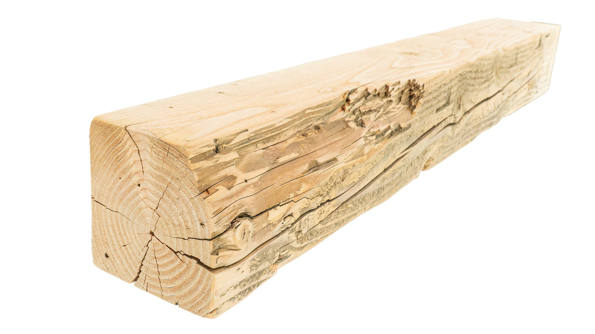 Reclaimed Wood Fireplace Mantel - Dakota Timber Co - Fireplace Mantels