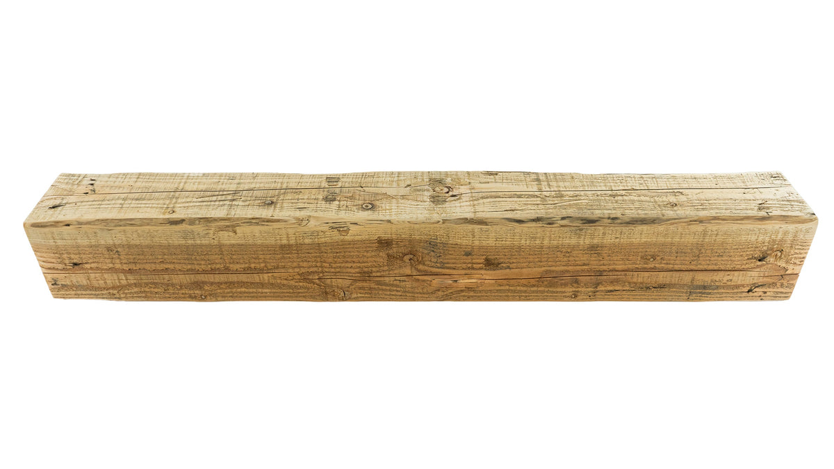 Reclaimed Wood Fireplace Mantel - Dakota Timber Co - Fireplace Mantels