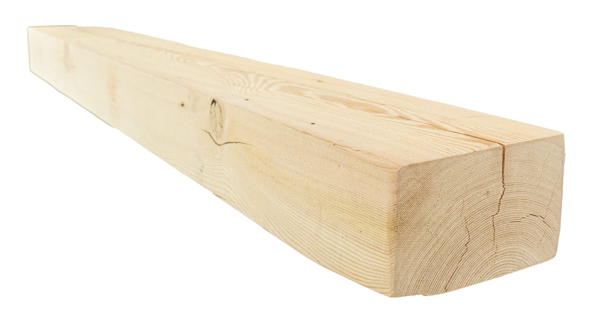 Reclaimed Wood Fireplace Mantel - Dakota Timber Co - Fireplace Mantels