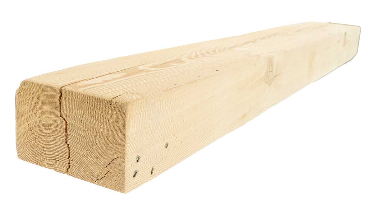Reclaimed Wood Fireplace Mantel - Dakota Timber Co - Fireplace Mantels