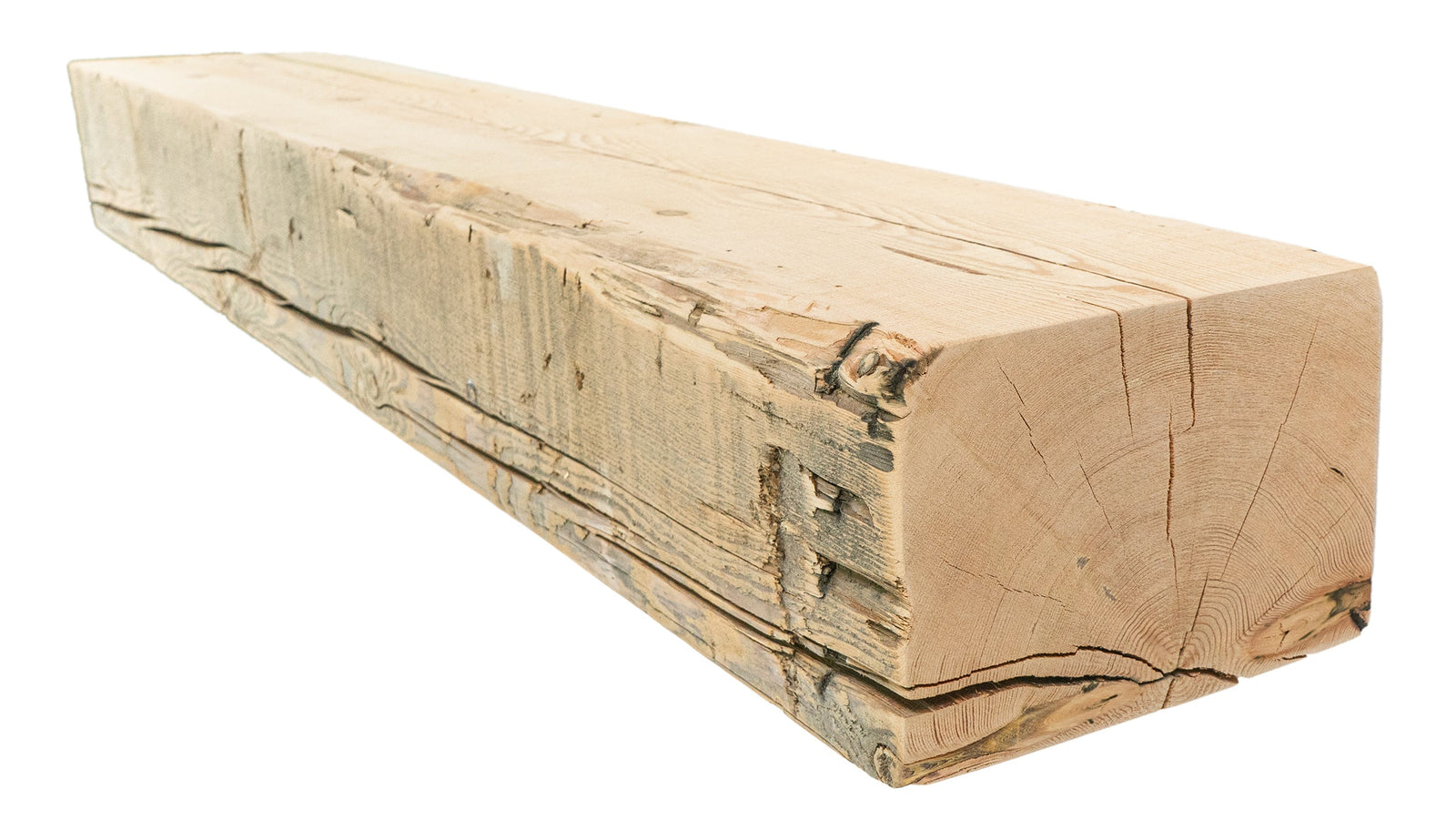 Reclaimed Wood Fireplace Mantel - Dakota Timber Co - Fireplace Mantels