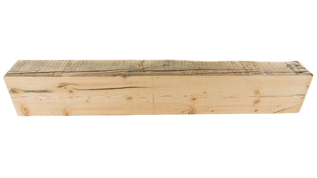 Reclaimed Wood Fireplace Mantel - Dakota Timber Co - Fireplace Mantels