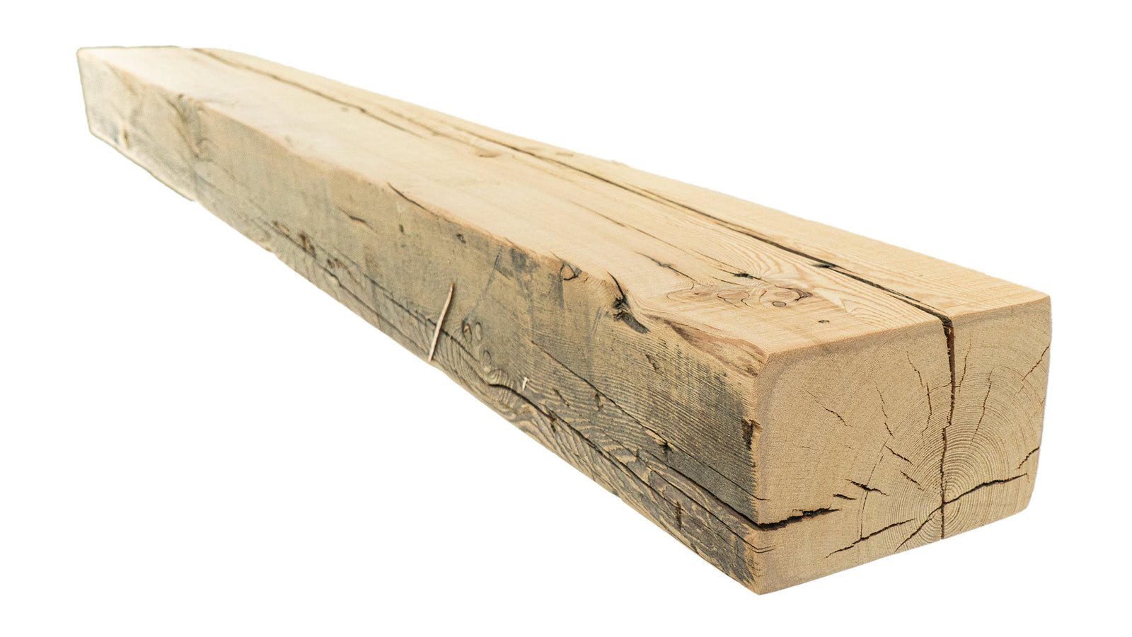 Reclaimed Wood Fireplace Mantel - Dakota Timber Co - Fireplace Mantels