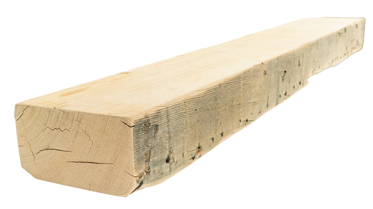 Reclaimed Wood Fireplace Mantel - Dakota Timber Co - Fireplace Mantels