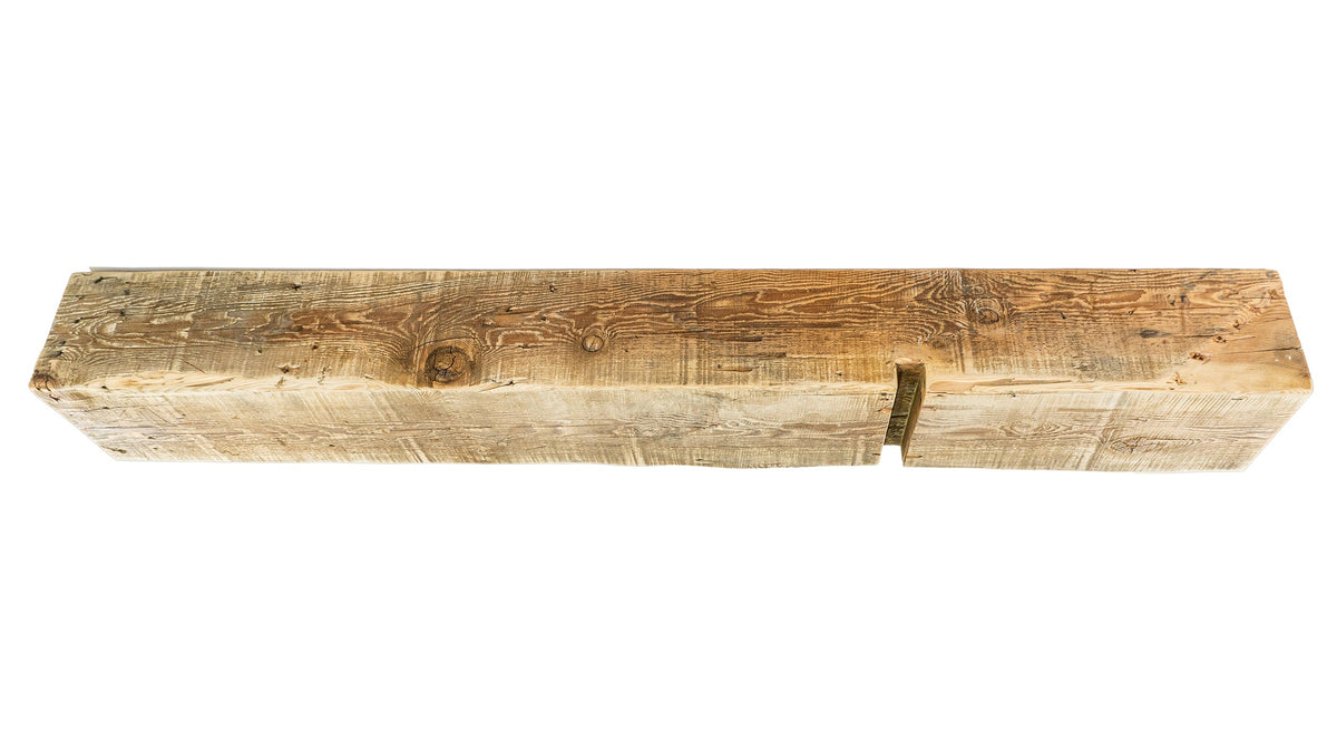 Reclaimed Wood Fireplace Mantel - Dakota Timber Co - Fireplace Mantels