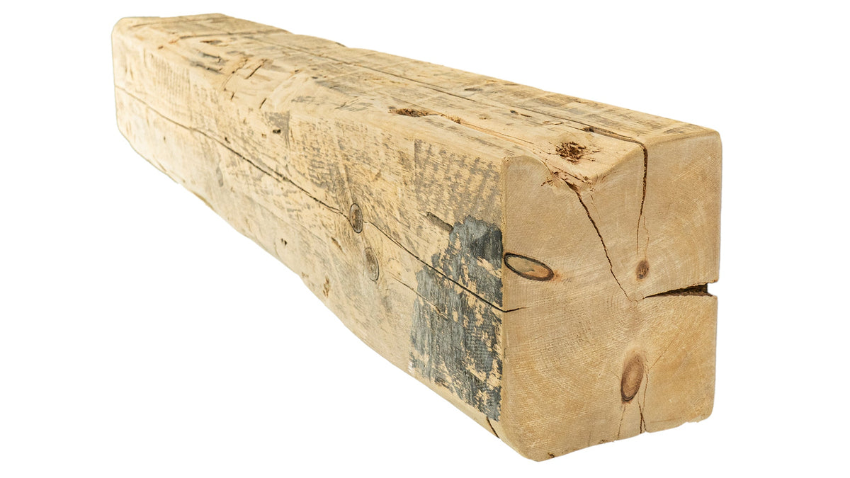 Reclaimed Wood Fireplace Mantel - Dakota Timber Co - Fireplace Mantels
