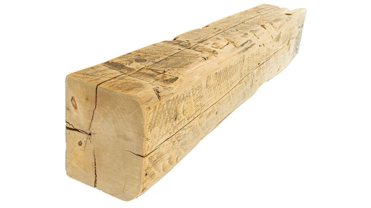 Reclaimed Wood Fireplace Mantel - Dakota Timber Co - Fireplace Mantels