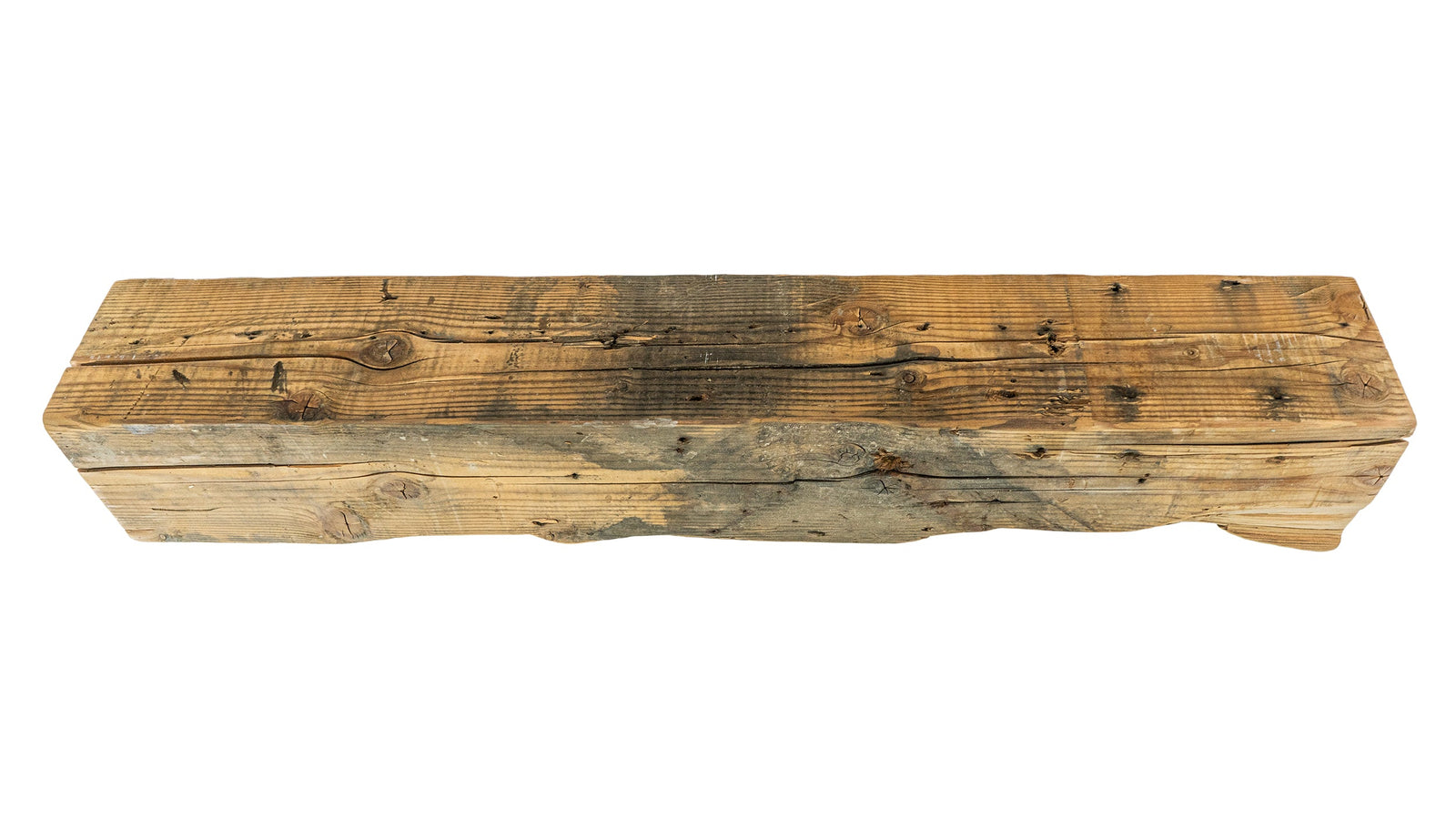 Reclaimed Wood Fireplace Mantel - Dakota Timber Co - Fireplace Mantels