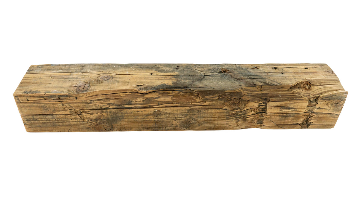 Reclaimed Wood Fireplace Mantel - Dakota Timber Co - Fireplace Mantels