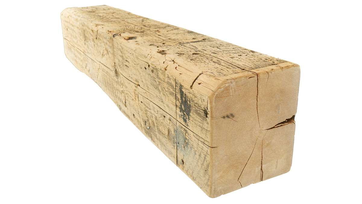 Reclaimed Wood Fireplace Mantel - Dakota Timber Co - Fireplace Mantels