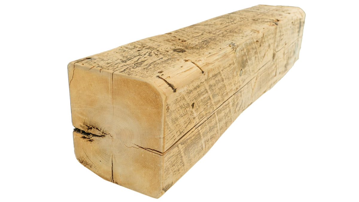 Reclaimed Wood Fireplace Mantel - Dakota Timber Co - Fireplace Mantels