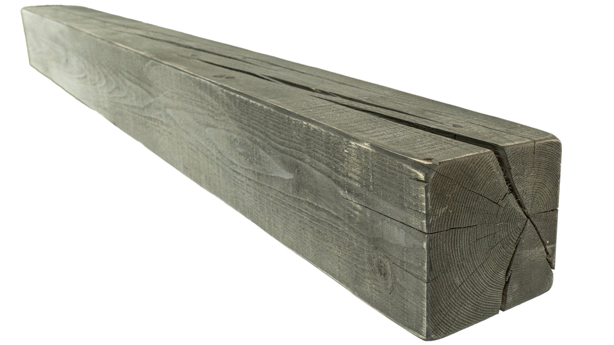 Reclaimed Wood Fireplace Mantel - Dakota Timber Co - Fireplace Mantels