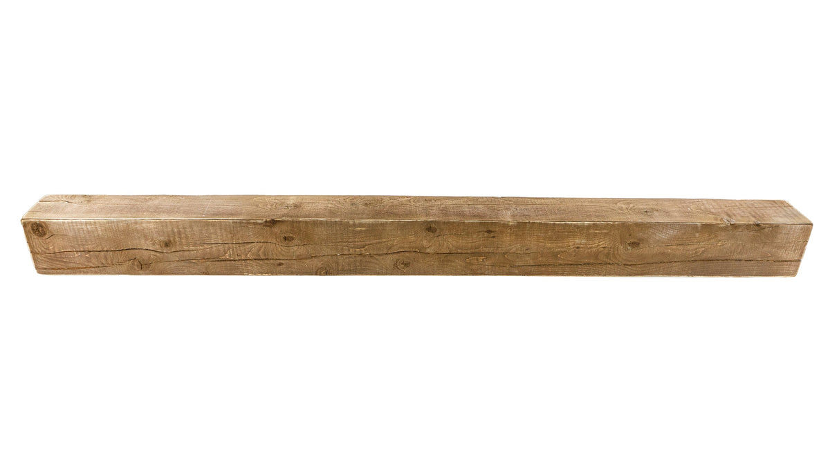 Reclaimed Wood Fireplace Mantel - Dakota Timber Co - Fireplace Mantels