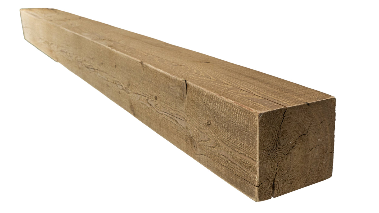 Reclaimed Wood Fireplace Mantel - Dakota Timber Co - Fireplace Mantels