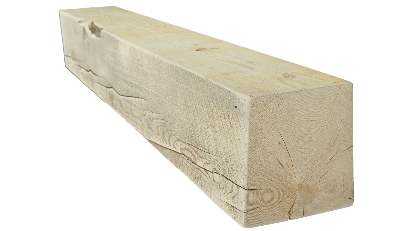 Reclaimed Wood Fireplace Mantel - Dakota Timber Co - Fireplace Mantels