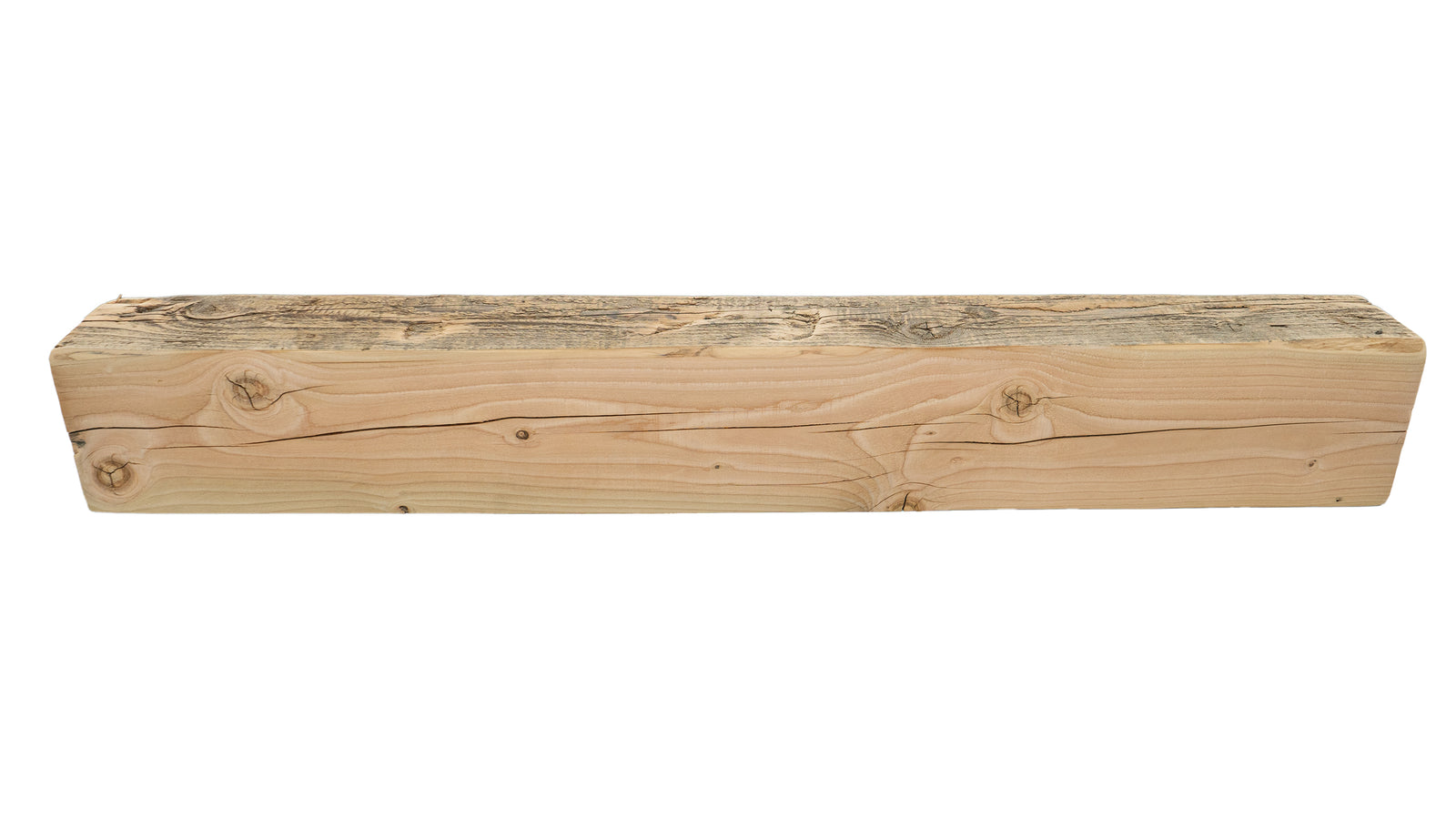 Reclaimed Wood Fireplace Mantel - Dakota Timber Co - Fireplace Mantels