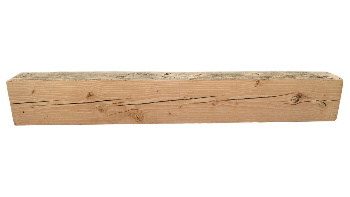 Reclaimed Wood Fireplace Mantel - Dakota Timber Co - Fireplace Mantels