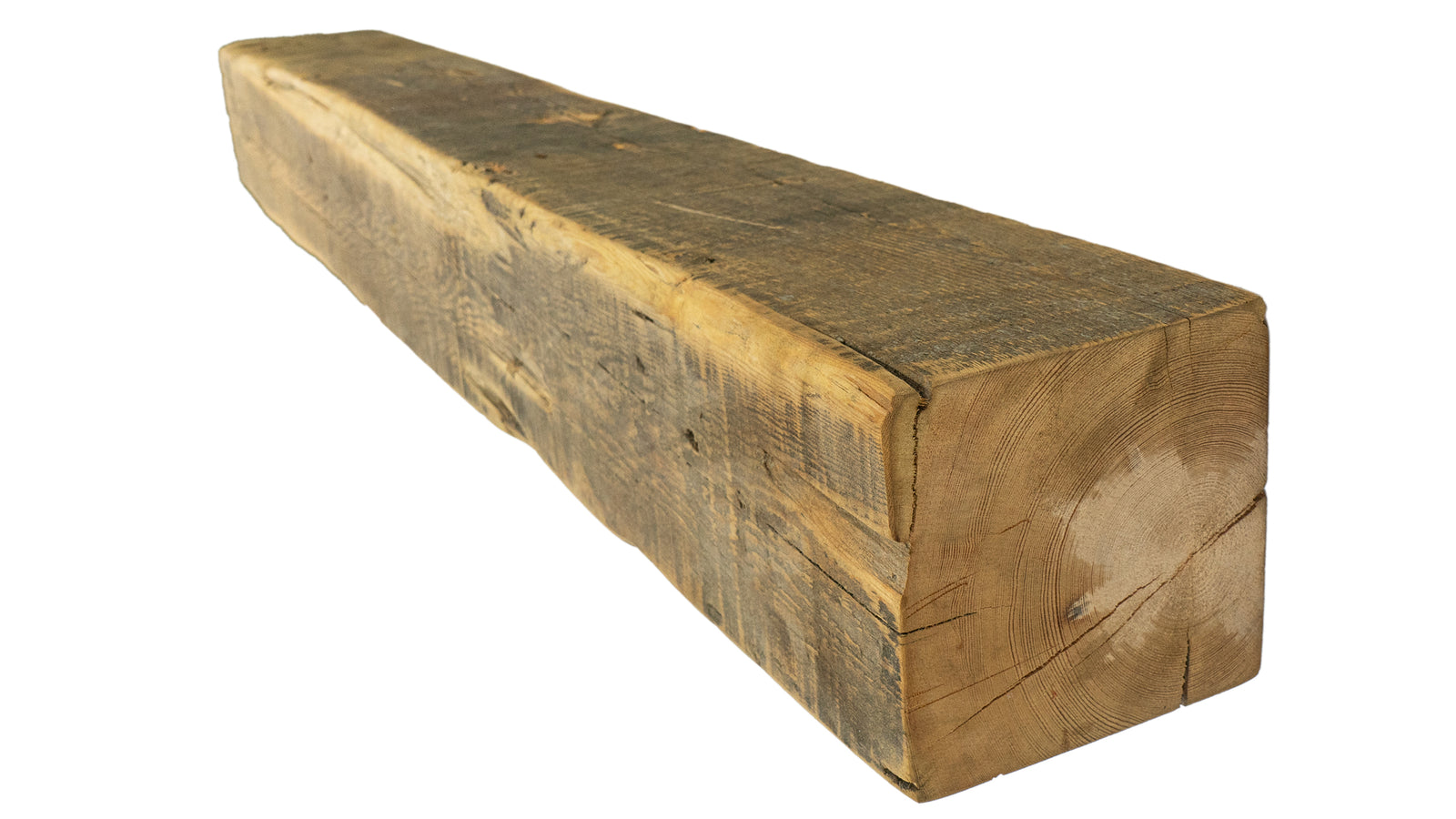 Reclaimed Wood Fireplace Mantel - Dakota Timber Co - Fireplace Mantels