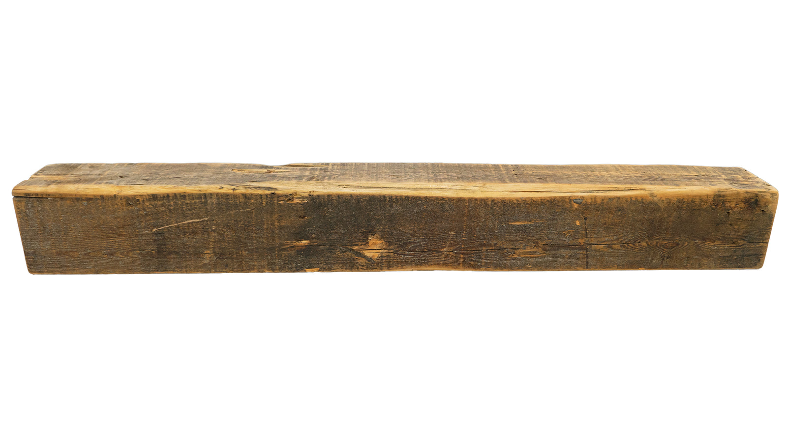 Reclaimed Wood Fireplace Mantel - Dakota Timber Co - Fireplace Mantels