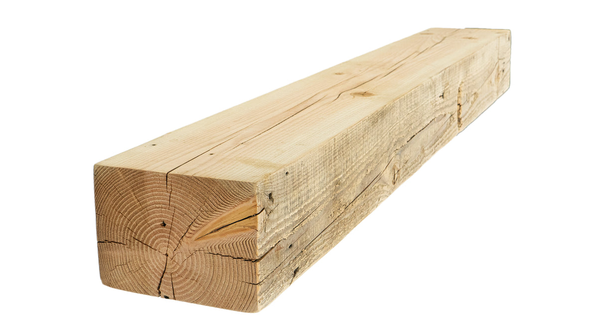 Reclaimed Wood Fireplace Mantel - Dakota Timber Co - Fireplace Mantels