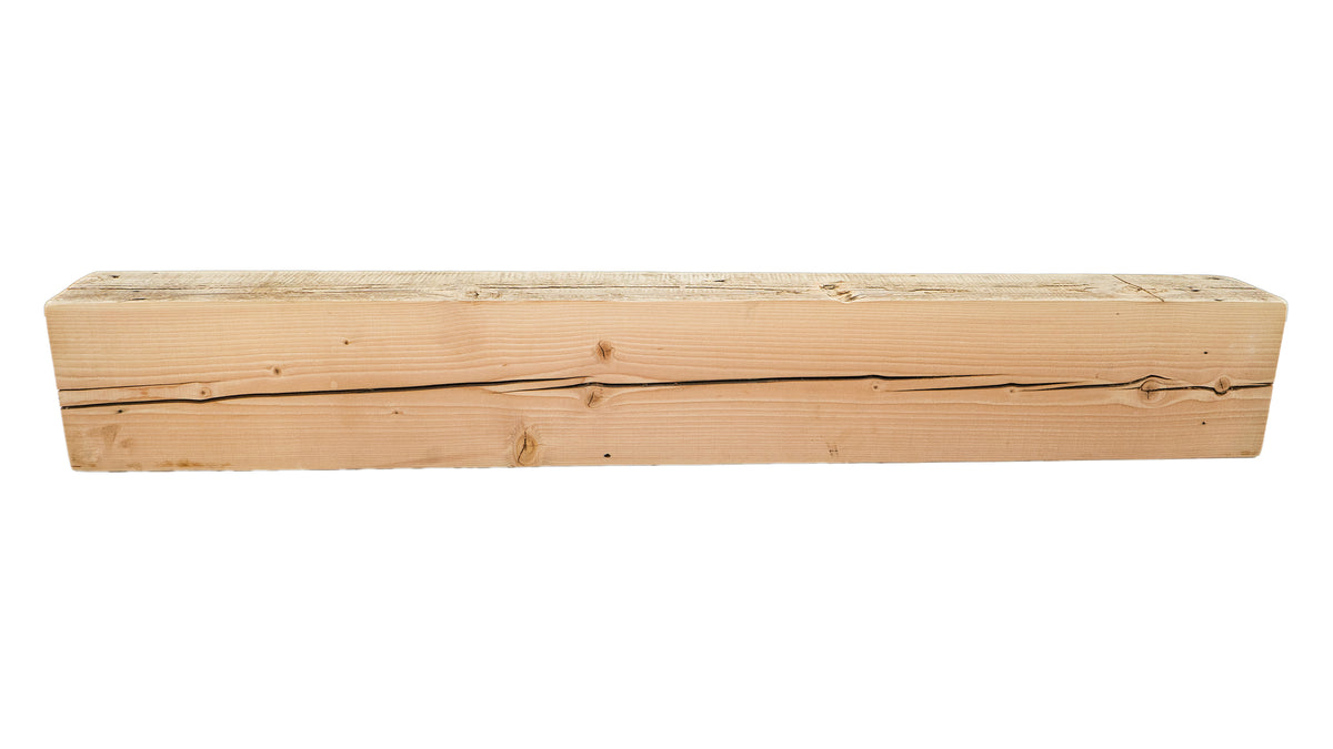 Reclaimed Wood Fireplace Mantel - Dakota Timber Co - Fireplace Mantels