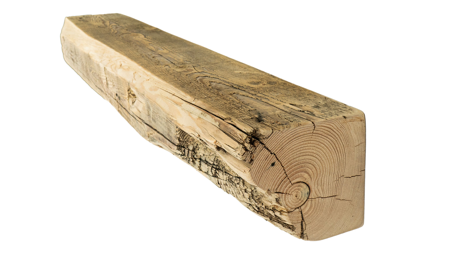 Reclaimed Wood Fireplace Mantel - Dakota Timber Co - Fireplace Mantels