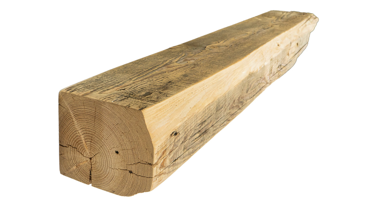 Reclaimed Wood Fireplace Mantel - Dakota Timber Co - Fireplace Mantels