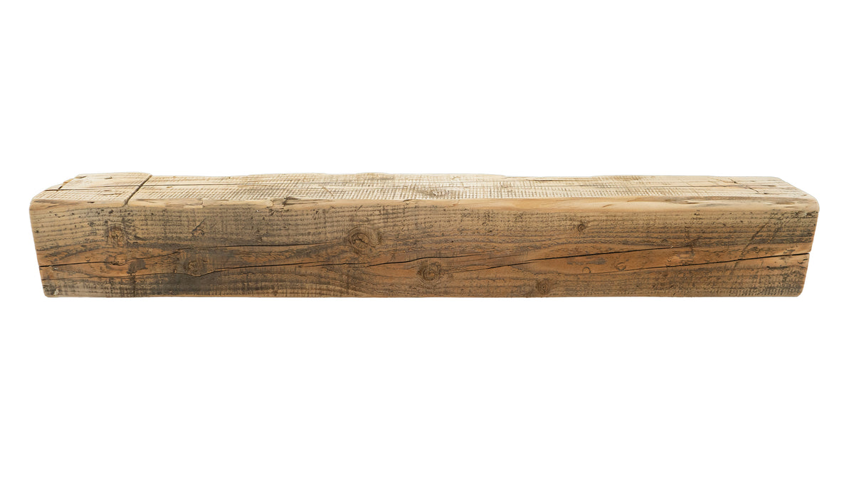 Reclaimed Wood Fireplace Mantel - Dakota Timber Co - Fireplace Mantels