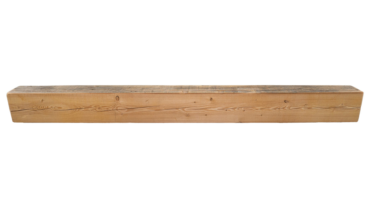 Reclaimed Wood Fireplace Mantel - Dakota Timber Co - Fireplace Mantels